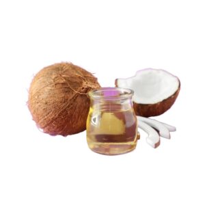 Coconuts together with coconut Oil