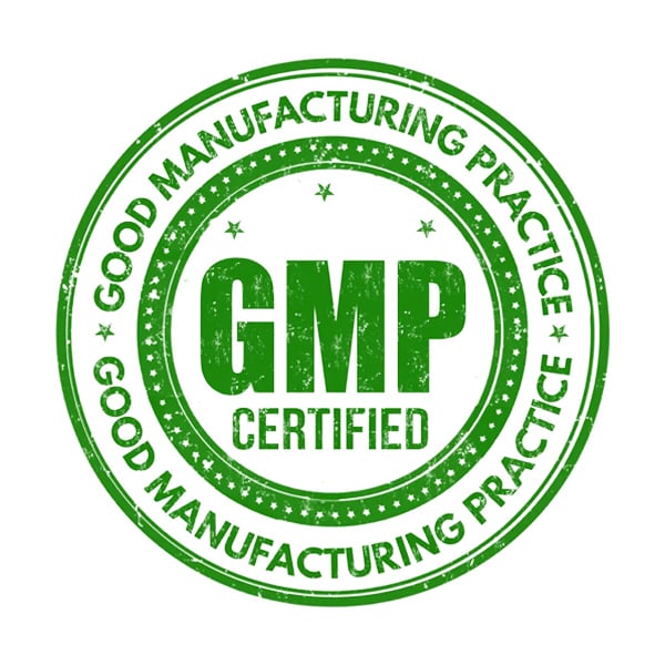 Good Manufacturing Practice Certified Logo