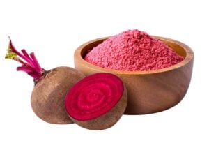 Air-Dried Beetroot Powder is a vibrant, deep violet-to-pink powder made from high-quality freshly harvested red beetroot.