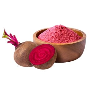 Air-Dried Beetroot Powder is a vibrant, deep violet-to-pink powder made from high-quality freshly harvested red beetroot.