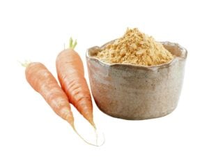 Air-Dried Orange Carrot Powder gives your food and beverages some added vibrancy and nutrition!