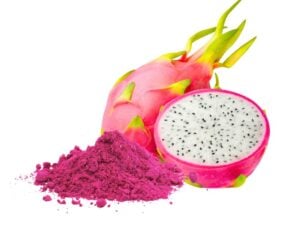Freeze-Dried Red Dragonfruit Powder is famously known for its striking magenta color and subtle sweetness