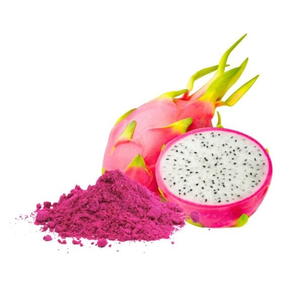 Freeze-Dried Red Dragonfruit Powder is famously known for its striking magenta color and subtle sweetness
