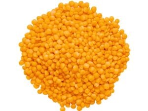 orange-colored lentils
