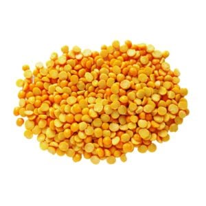 Orange colored peas