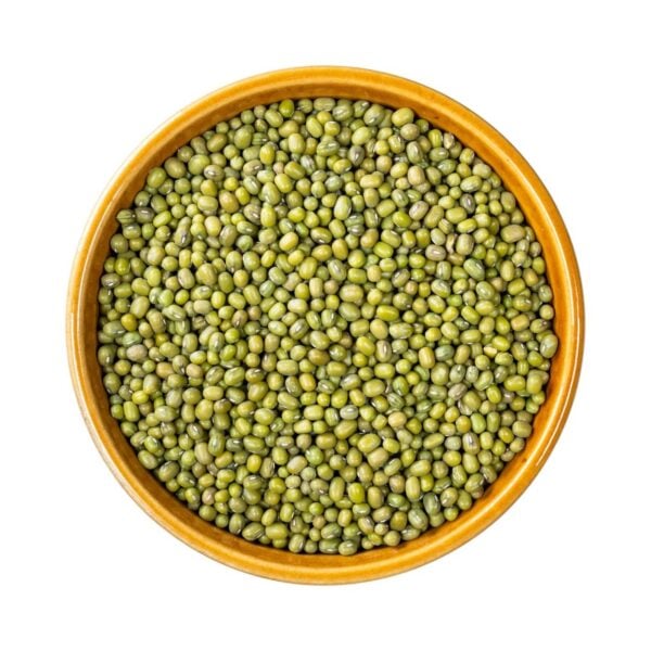 Green pulses in a bowl.