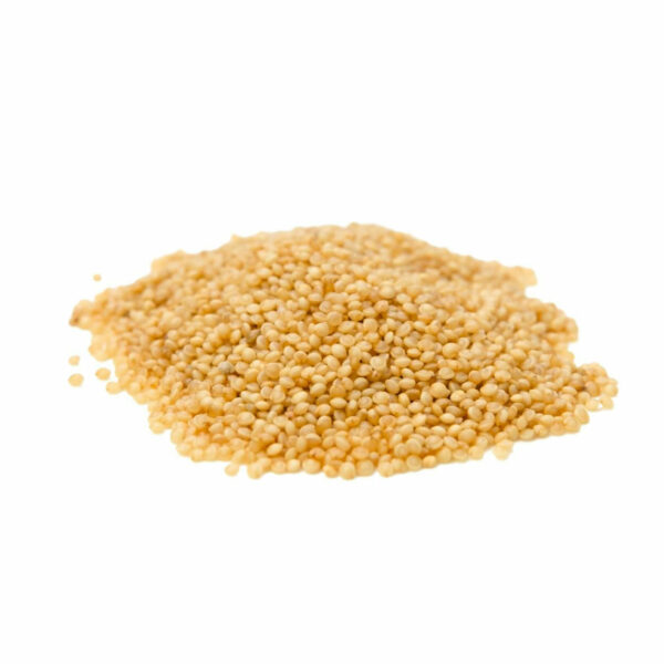 Yellowish-brown grains in a heap