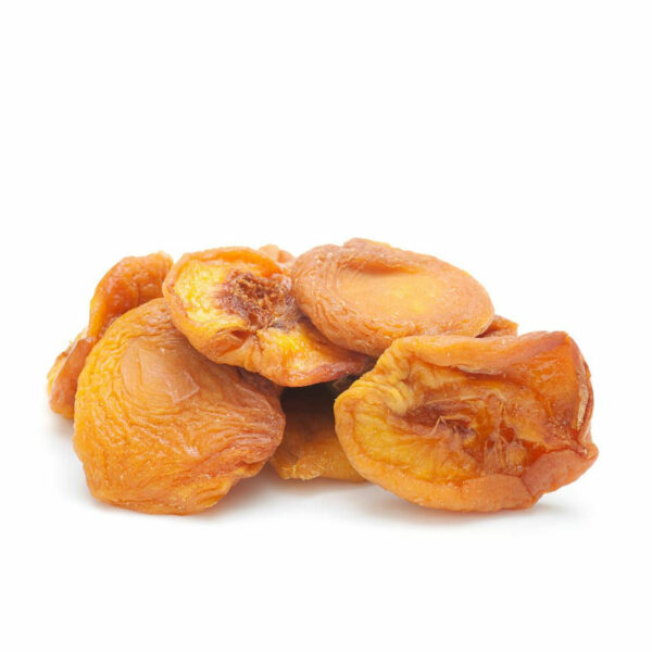 Dried peach chunks