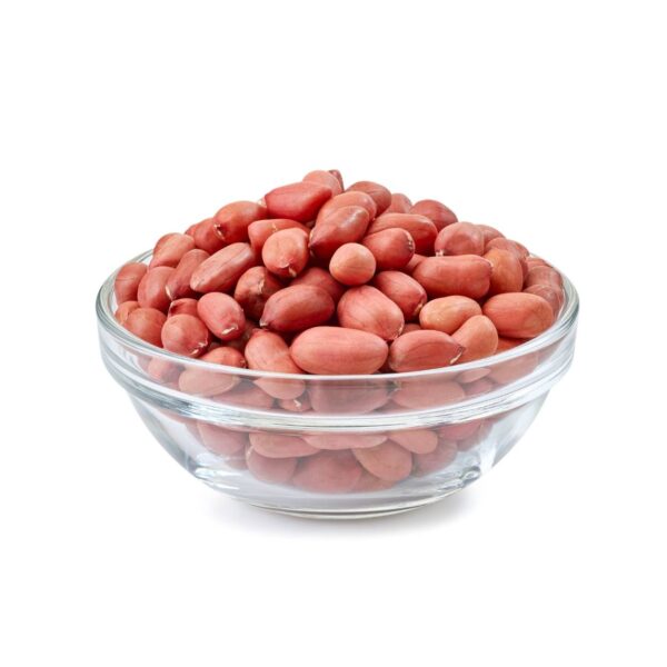 Red kidney beans in a transparent bowl.